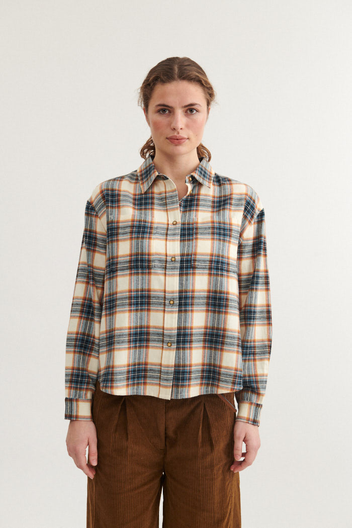 Basic Apparel Kira Shirt Shirts 798 Copen blue / Birch